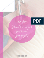 Shadow Work Journal Prompts 30 Days