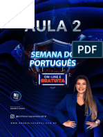 SEMANA DO PORTUGUES - AULA 2 - CONC. VERBAL - PARTE 1 - 08.08.2023 - ALUNO - OK
