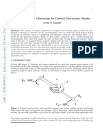 Force and Hidden Momentum For Classical Microscopic Dipoles