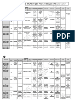 Programme de Cours CE1 PDF