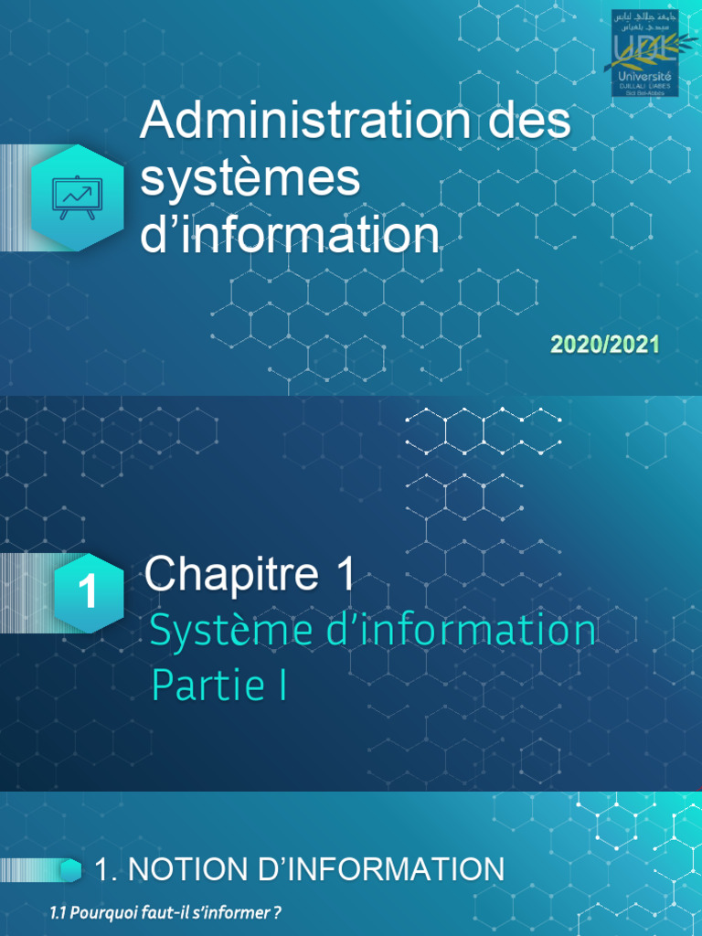 Notions clés des systèmes d'information | PDF | Informations | l'Internet