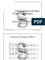 Exercicios de Finanças Com HP-12C