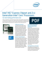 h67 Express Chipset 2nd Gen Core Brief