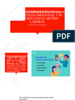 Áreascomponentes de La Inteligencia Emocional y Su Relación Con El Mundo Laboral