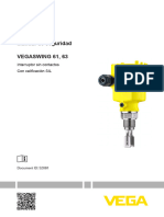 ES Manual de Seguridad VEGASWING 61 63 Interruptor Sin Contactos Con Calificación SIL