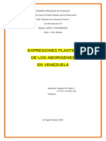 Expresiones Plastica de Los Aborigenes Venezolanos