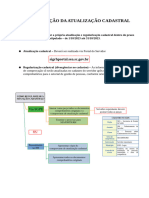 Fluxograma Atualização Cadastral