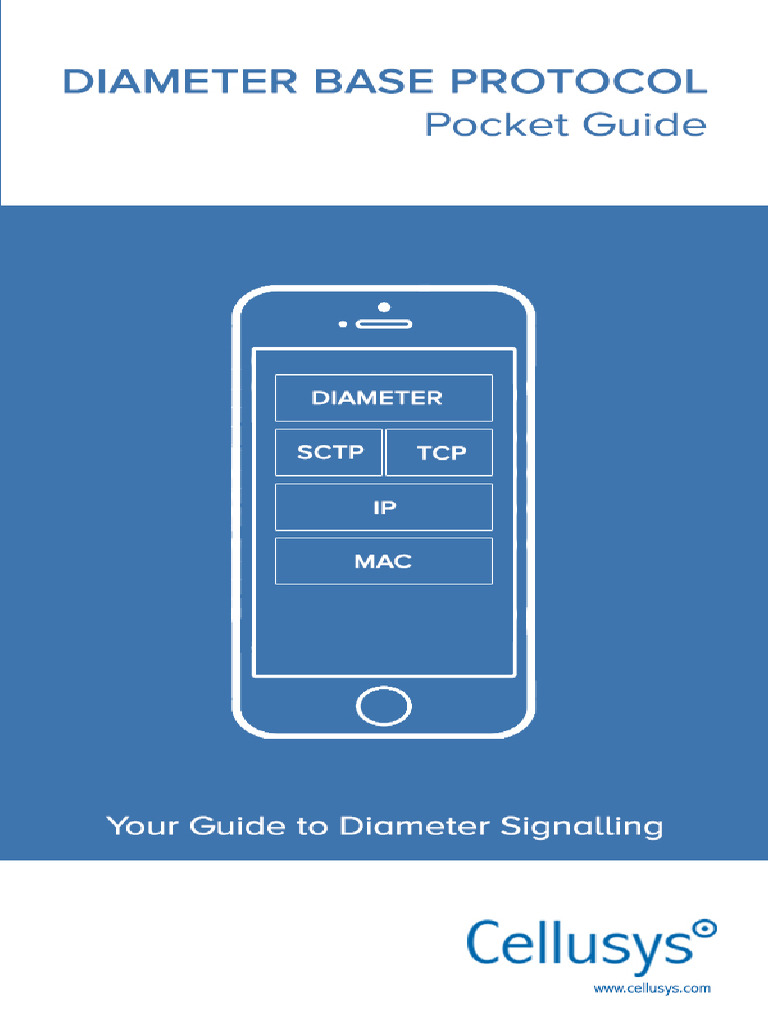 Diameter Pocket Guide PDF Radius Transmission Control Protocol