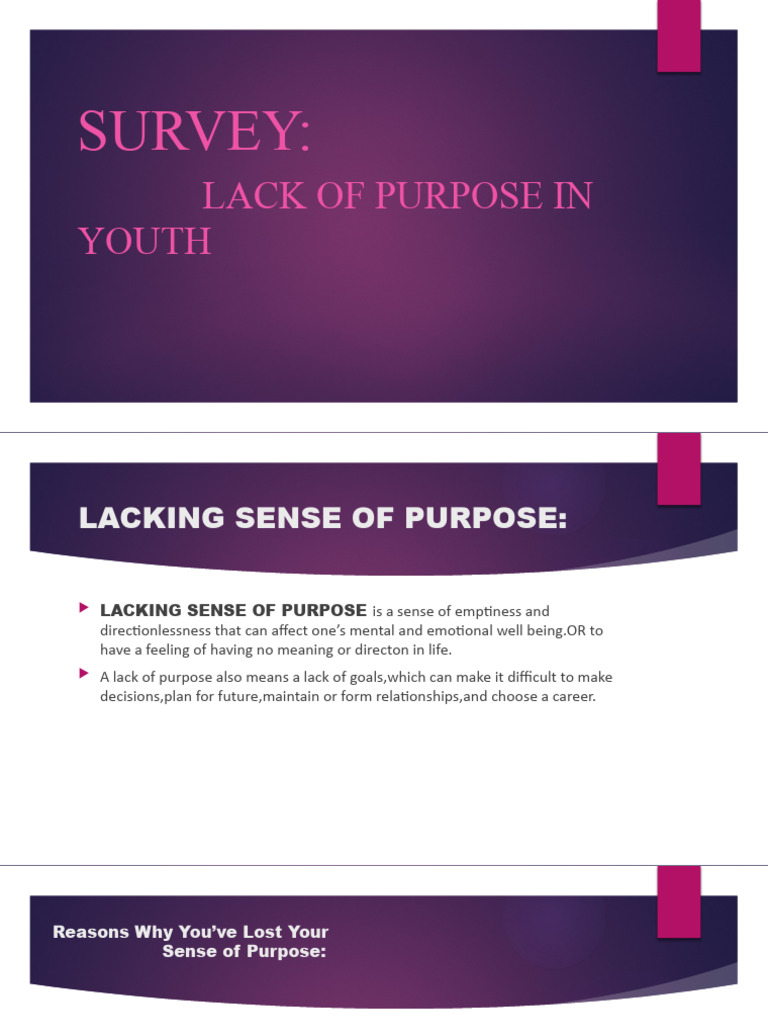Lack of Purpose in Youth | Download Free PDF | Anxiety | Muhammad