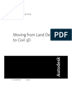 Moving From Land Desktop To Civil 3D