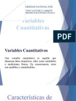 Variable Cuantitativa