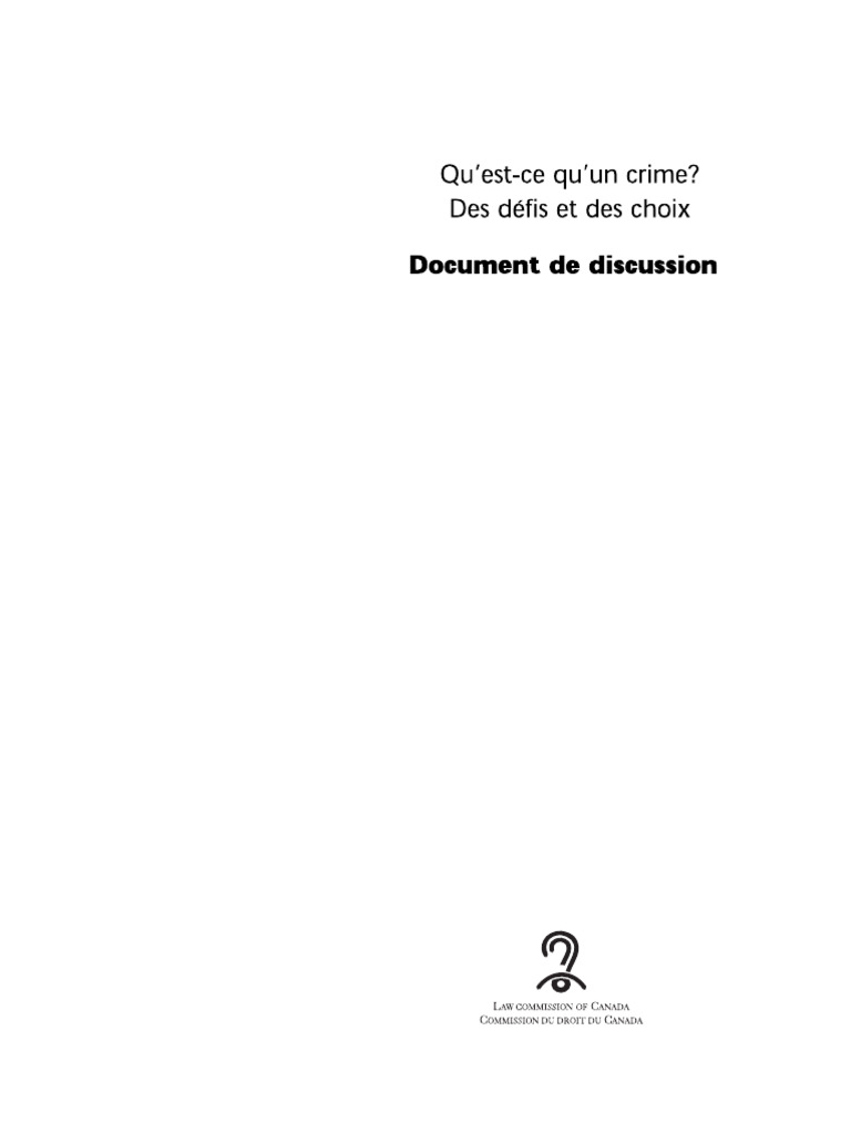 Comprendre le concept de crime | PDF | Crimes | Crime et violence