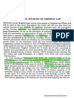 Formal Sources of Criminal Law 