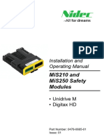 MiS210 and MiS250 Safety Installation and Operating Manual (0478-0665-01) Approved