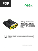 MiS210 and MiS250 Safety Module Getting Started Guide