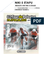 Tour of Poland 2023 Stage 5 Bulletin