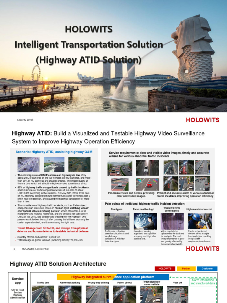 Highway ATID Video Surveillance System | PDF | Traffic | Highway