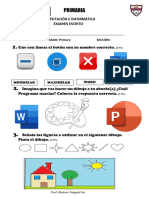 Examen de Primero - Primaria