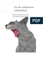 Postcriptum Critica Dominacion Animal y