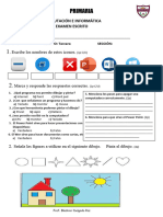 Examen de Tercero - Primaria