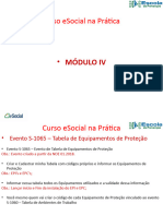 Modulo 04 Evento S1065 Tabelade Equipamentosde Protecao