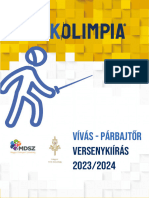 Vivas Parbajtor Versenykiiras 2023 2024