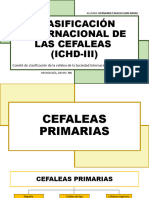 Clasificación Internacional de Las Cefaleas (Ichd-III)
