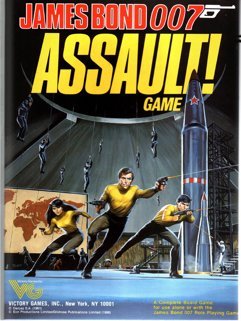 James Bond RPG Assault Game PDF