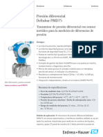 Endress-Hauser Deltabar S PMD75 ES