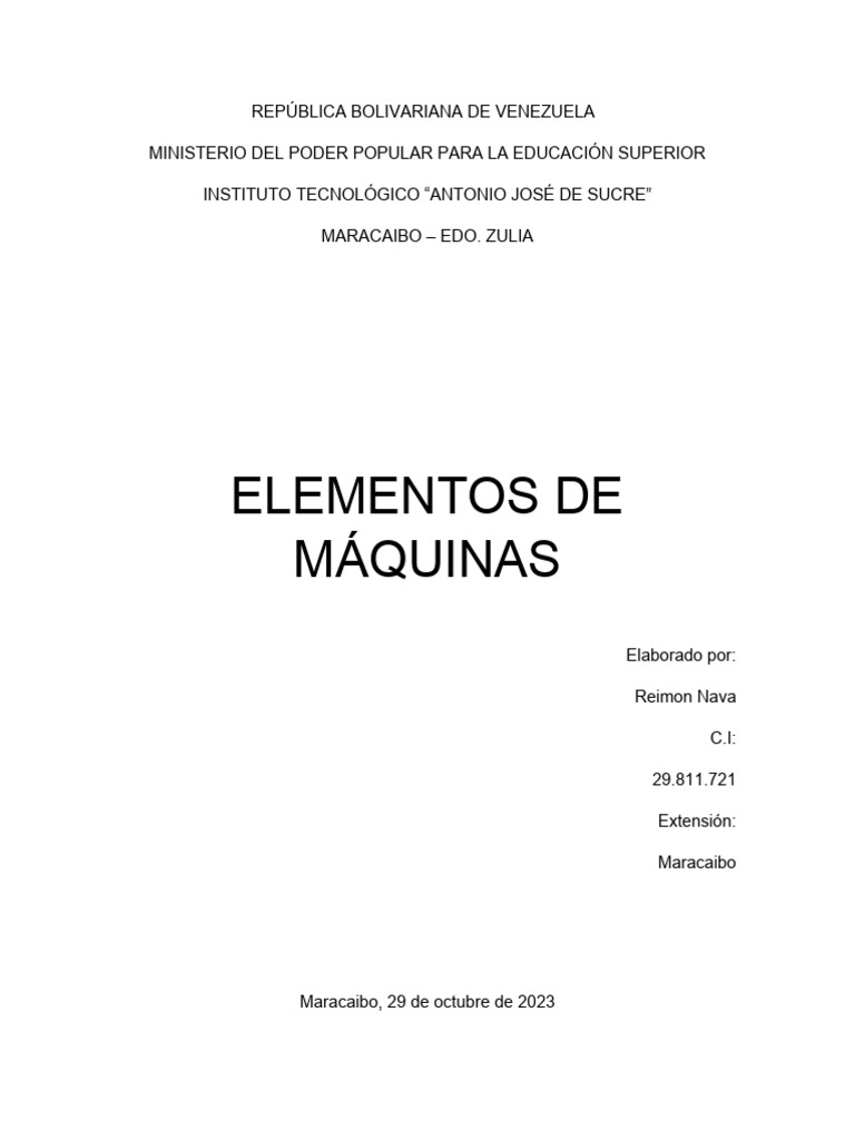 Elementos De Maquinas Pdf Arandela Hardware Tuerca Hardware