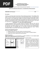 Meniscus and Parallax Error in Measurements | PDF | Physical Sciences