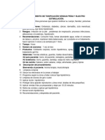 Protocolo de Tonificación Vendas Frías y Electro Estimulación