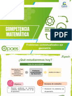 Problemas Contextualizados Eje Geometría