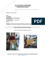 Cotizacion Interventoria de Las Obras de Reparacion Del Cerramiento Sur Del Conjunto Residencial Villa Santorini P.H (Junio 01 de 2018)