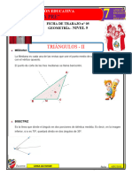 Triangulos Nivel 5 Mediana y Bisectriz