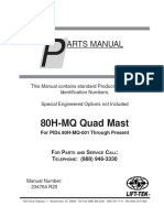 QFV 4-Stage Mast Parts Manual