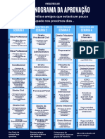 Cronograma de Estudos OAB 28 DIAS