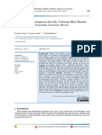 Pengaruh Terapi Akupresur Dan Jahe Terhadap Mual Muntah Pada Ibu Hamil: Systematic Literature Review