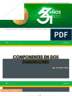 SEMANA 2 - SESION 3 y 4 - Componentes en Dos Dimensiones