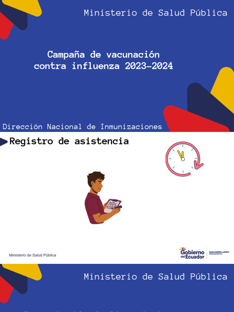 Campaña de Vacunación Contra Influenza 20232024 Campaña de
