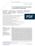 The Nature of Science The Fundamental Role of Natu