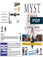 Myst - Uru - Complete Chronicles - Manual - PC