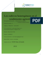 Cultivos Heterogéneos en El Rendimiento Agrícola