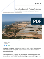 Al Jazeera - Agribusiness Depletes Soil and Water in Portugal's Alentejo 14p