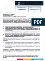 Circular N°1 Matrículas 2° Sem. 2022