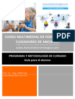 Curso Cuidadores de Ancianos