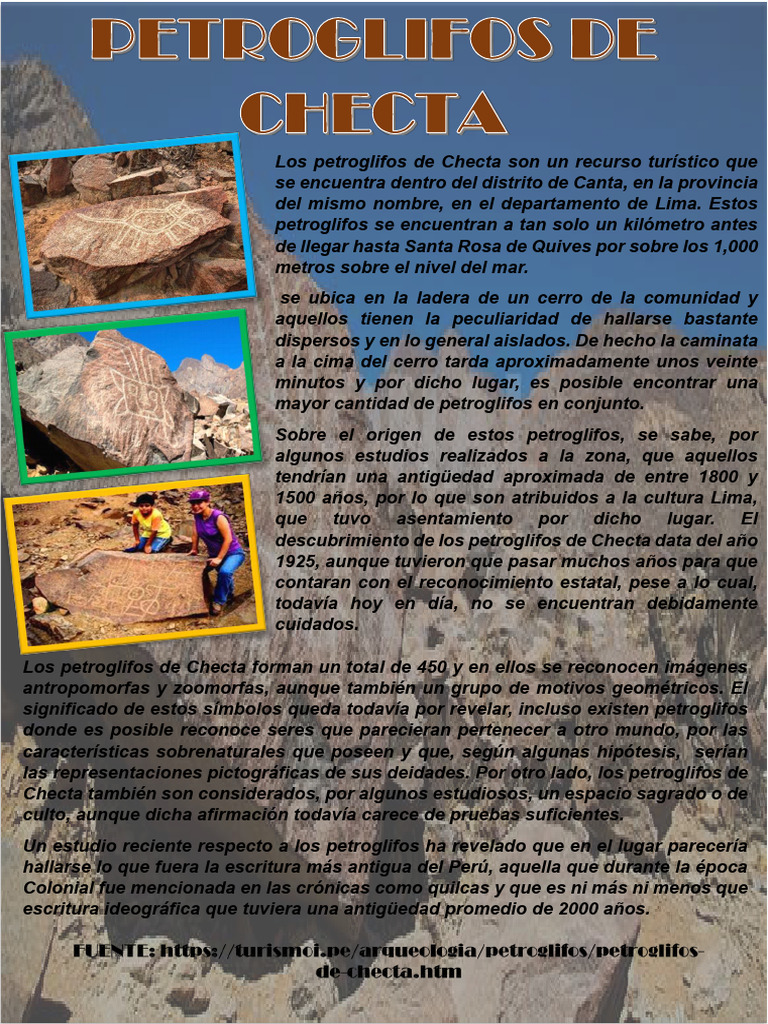 Petroglifos de Checta en Lima | PDF | Historia | Clásicos