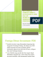 (Fix) Kontribusi Foreign Direct Investement (Fdi) Dalam