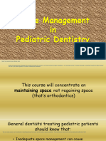 Space Management in Pediatric Dentistry (Space Maintainers)