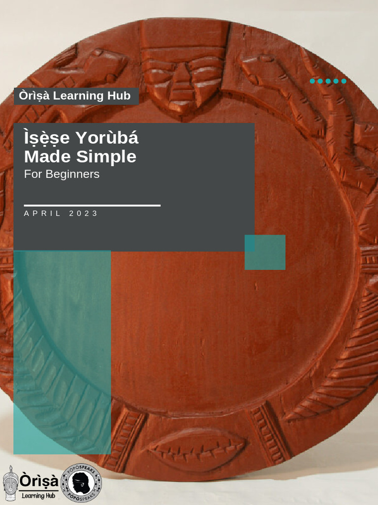 Introduction to Ìṣẹ̀ṣe Yorùbá | PDF | Learning | Lecture